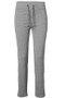 Mountain Horse Ladies Active Stripe Pants in Grey Melange-Front