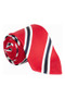 Supreme Products Youth Show Tie in Red/Navy Stripe