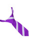Supreme Products Show Tie in Purple/Lilac Stripe