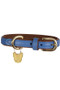 Digby & Fox Padded Leather Dog Collar -Royal