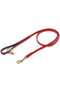 Digby & Fox Padded Leather Dog Lead - Scarlet