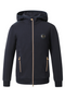 Covalliero Childrens Hoodie Jacket in Dark Navy-Front