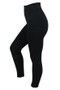 The Woof Wear Ladies Knee Patch Riding Tights - Black
