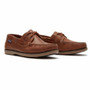 Chatham Mens Whitstable Deck Shoe in Tan-Pair