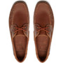 Chatham Mens Whitstable Deck Shoe in Tan-Top Detail