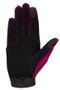 Hy Equestrian Absolute Fit Riding Glove in Purple - Back