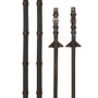 LeMieux Soft Rubber Reins with Stoppers in Havana/Brass