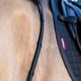 LeMieux Rubber Grip Reins - Black/Silver