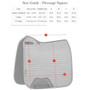 LeMieux Work Dressage Saddle Pad - Size Guide