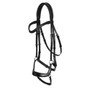 LeMieux Arika Drop Bridle - Black/Silver