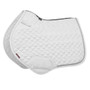 LeMieux Crystal Suede Close Contact Saddle Pad - White