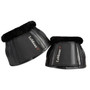LeMieux ProSport Rubber Bell Boots with Fleece - Black
