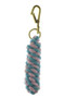 Hy Two Tone Twisted Leadrope in Baby Blue/Baby Pink