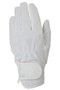 Hy Equestrian Every Day Riding Gloves in White - front