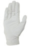 Hy Equestrian Every Day Riding Gloves in White - palm