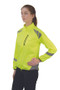 Hy Equestrian Childrens Reflector Jacket in Yellow - front