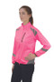 Hy Equestrian Childrens Reflector Jacket in Pink - front