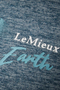 LeMieux Ladies Earth T-Shirt in Ocean - Logo Detail