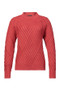 Musto Ladies Marina High Crew Neck Knit in  Astro Dust - front