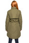 Toggi Ladies Cedar Waterproof Coat - Khaki - CEDAR -  Back