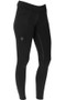 Covalliero Ladies Grip Riding Tights in Black - Front