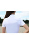 Hy Equestrian Childrens Scarlet Show Shirt in White - back