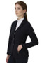 Hy Equestrian Childrens Silvia Show Jacket in Black - front