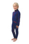 Hy Equestrian Childrens Stella Base Layer in Navy/Red - front