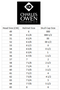 Charles Owen EQx Size Chart