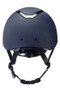EQx Kylo Riding Helmet With Wide Peak-Navy Matte/Pewter Trim