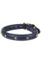 Digby & Fox Star Dog Collar - Navy