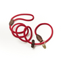 Digby & Fox Fine Rope Slip Lead - Red