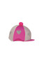 Little Rider Children's Love Heart Hat Cover in Pink/Light Pink