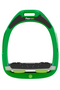 Test Pair - Flex-On Incline Ultra Grip Customisable Green Composite Stirrups