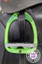 Test Pair - Flex-On Incline Ultra Grip Customisable Green Composite Stirrups