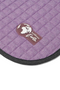 LeMieux Earth General Purpose Saddle Pad in Thistle - Detail Two