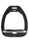 Flex-On Safe-On Stirrups with Incline Ultra Grip - Black/Grey/Black