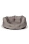 Danish Design Vintage Dogstooth Deluxe Slumber Dog Bed in Grey