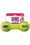 Kong AirDog® Squeaker Dumbbell Dog Toy in Green/Purple