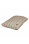 Danish Design Heritage Herringbone Deep Dog Duvet Cover in Beige/Burgundy