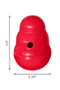 KONG Wobbler Dog Toy in Red - Large