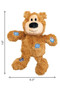 KONG Wild Knots Bear Dog Toy medium