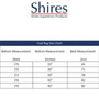 Shires Foal Size Guide