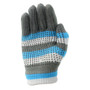 Hy Equestrian Magic Pattern Glove - Blue Stripe