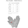 LeMieux Pro Mesh Gloves - Size Guide