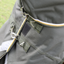 Highlander Plus Combo Turnout Rug 50g - Green - Front Buckles