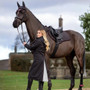 LeMieux Ladies Amelie Waterproof Lightweight Riding Coat in Black - Lifestyle