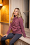 LeMieux Ladies Ria Hoodie in Orchid - Lifestyle