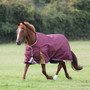 Shires Highlander Plus Turnout Rug 100g - Maroon