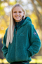 LeMieux Mini Teagan Fleece in Evergreen - Lifestyle